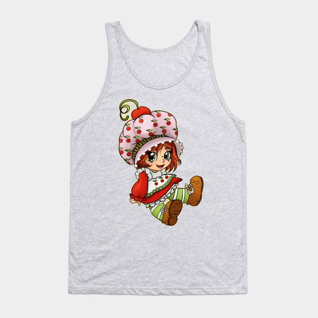 Cherry Shortcake Tank Top by Boyanton Designs